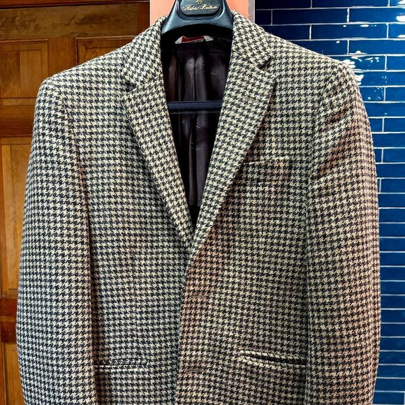 Brooks Brothers Other - Brooks Brothers Red Fleece Houndstooth Sport Coat (36S)